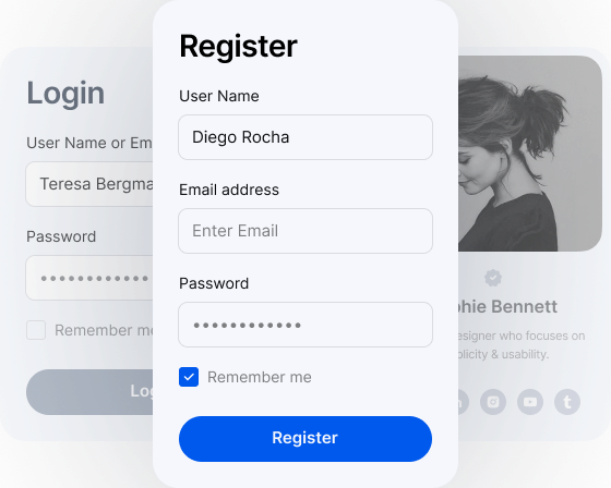 Build Custom Registration