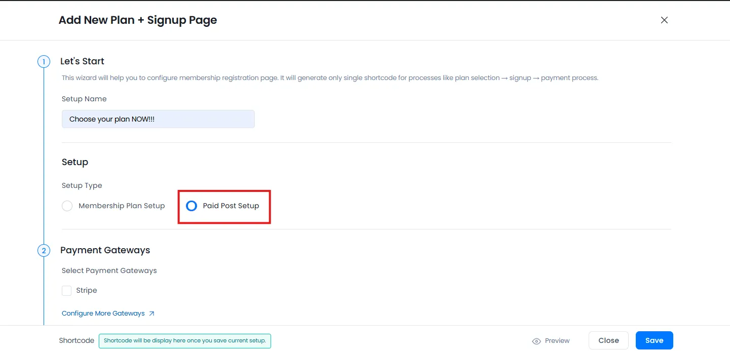 Pay Per Post Setup Wizard