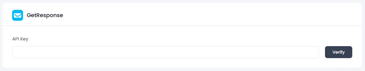 ARMember GetResponse Settings