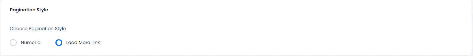 Community Pagination