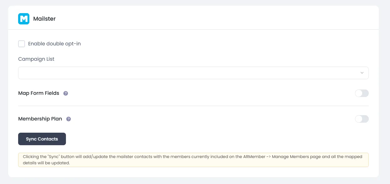 ARMember Integration