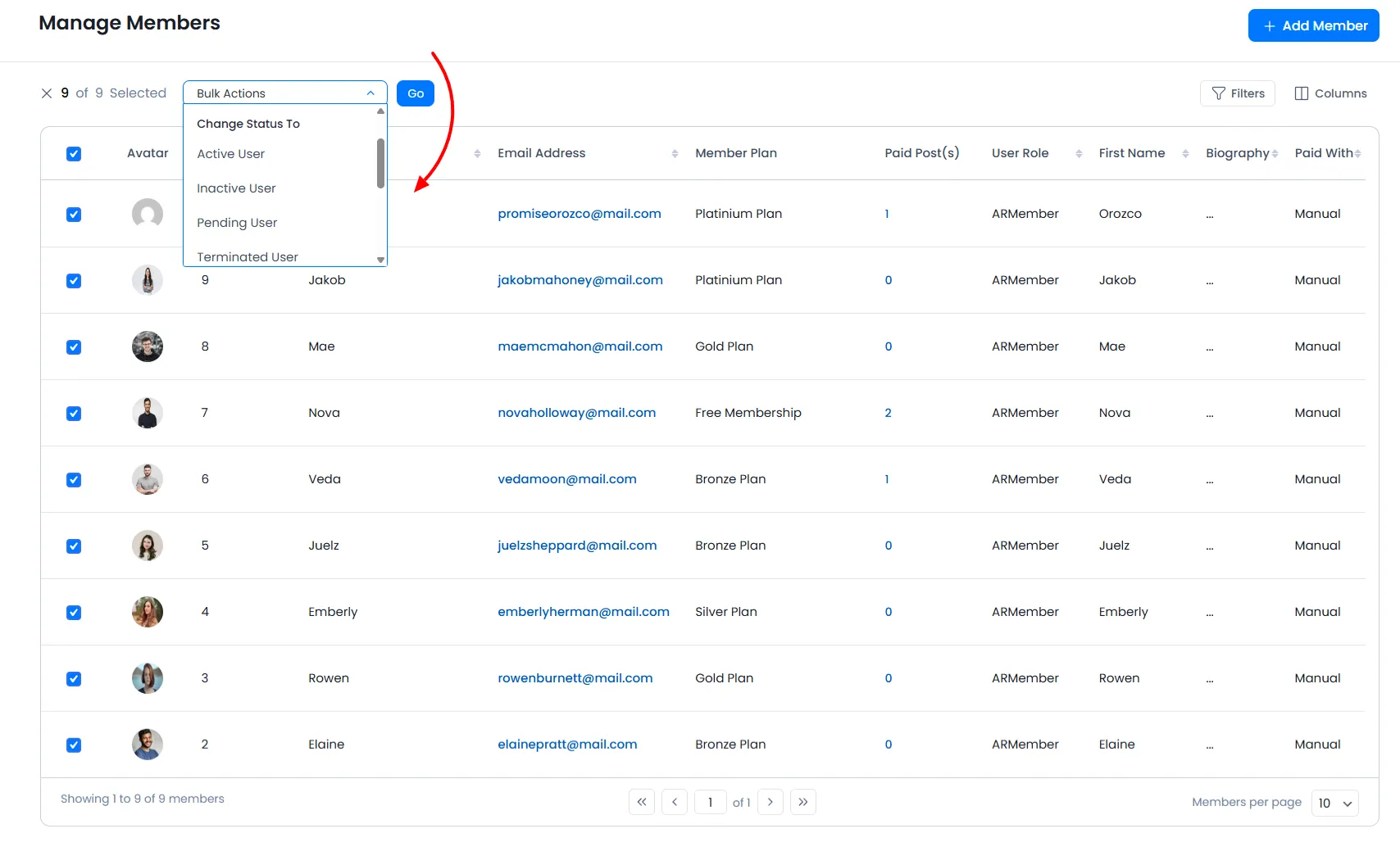 ARMember_manage_member