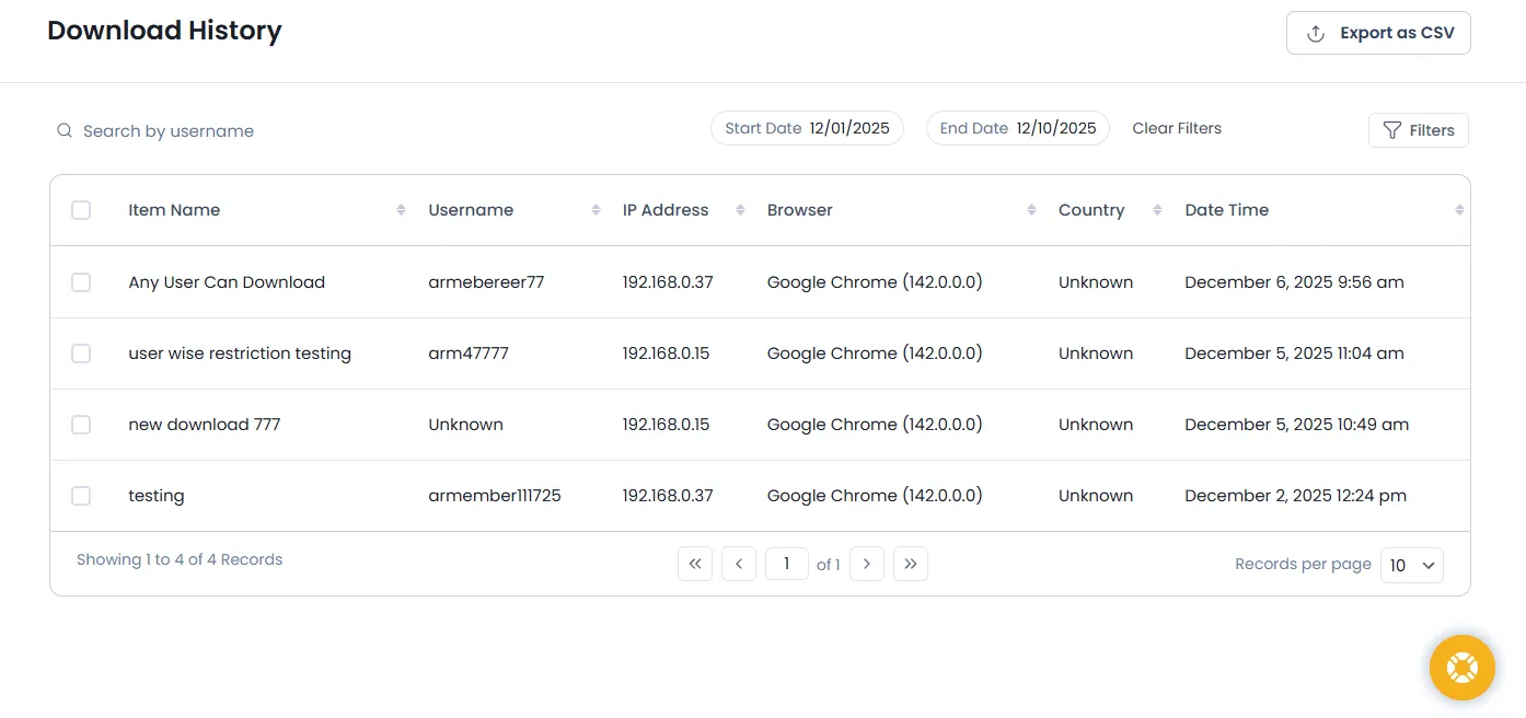 Track Every Download