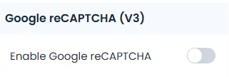 Google reCAPTCHA