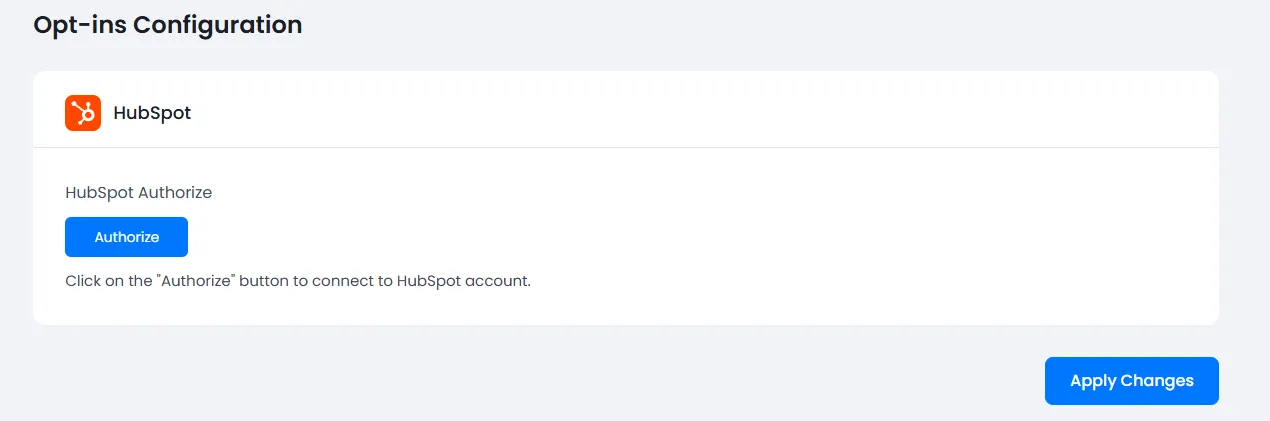 general setting screen