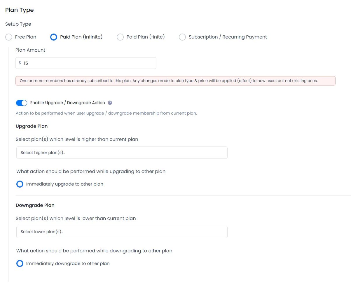 Proration on Infinite Pro-Rata Infinite
