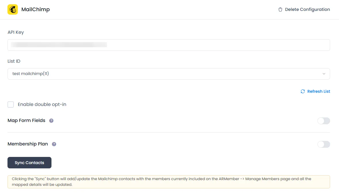 ARMember General Settings