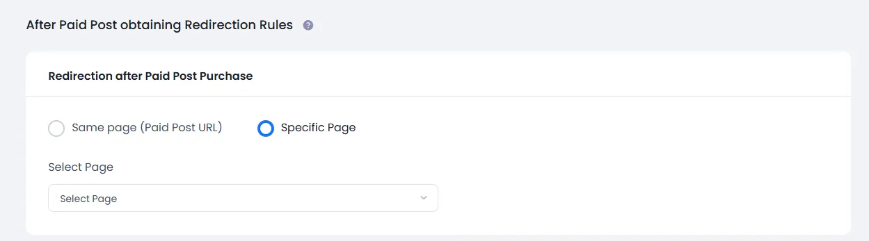 ARMember Rediection Specific Page ARMember Rediection Specific Page