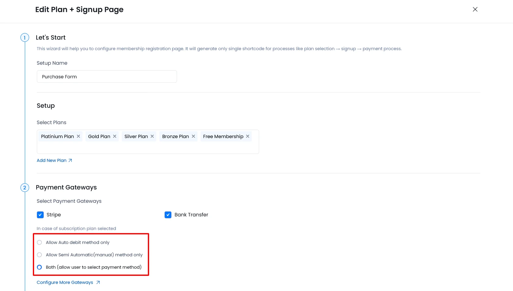 ARMember stripe-setup Settings ( Payment Gateways )