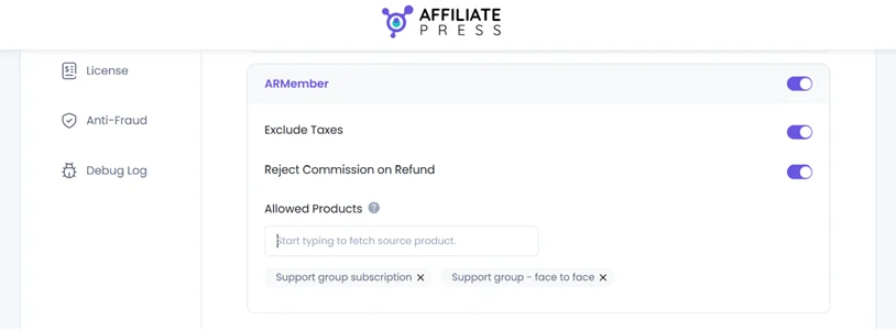 products-selection-addon