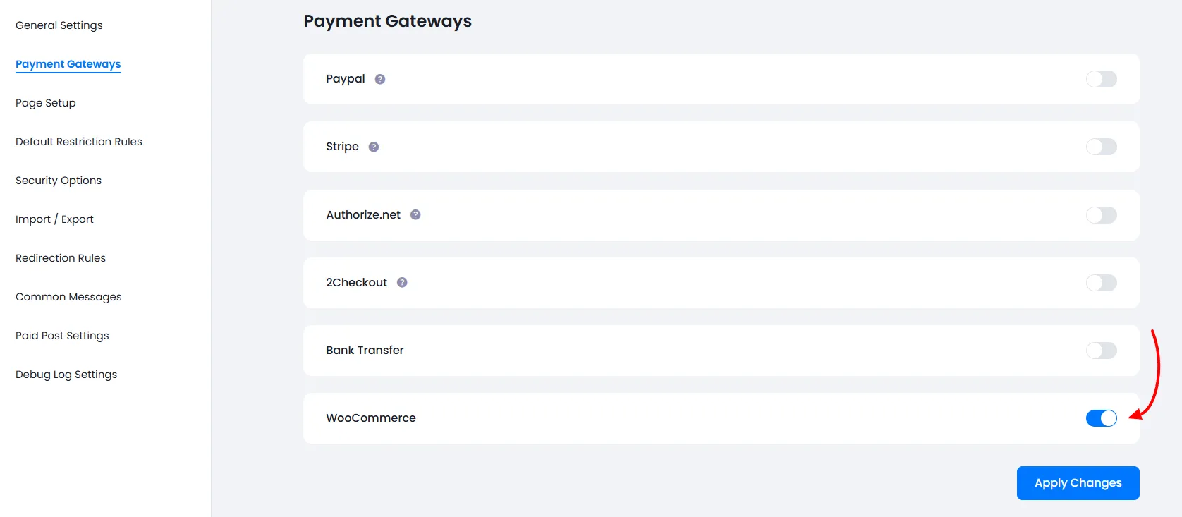 ARMember General Settings ( Payment Gateways )