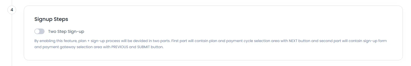 ARMember Signup Steps ARMember Signup Steps