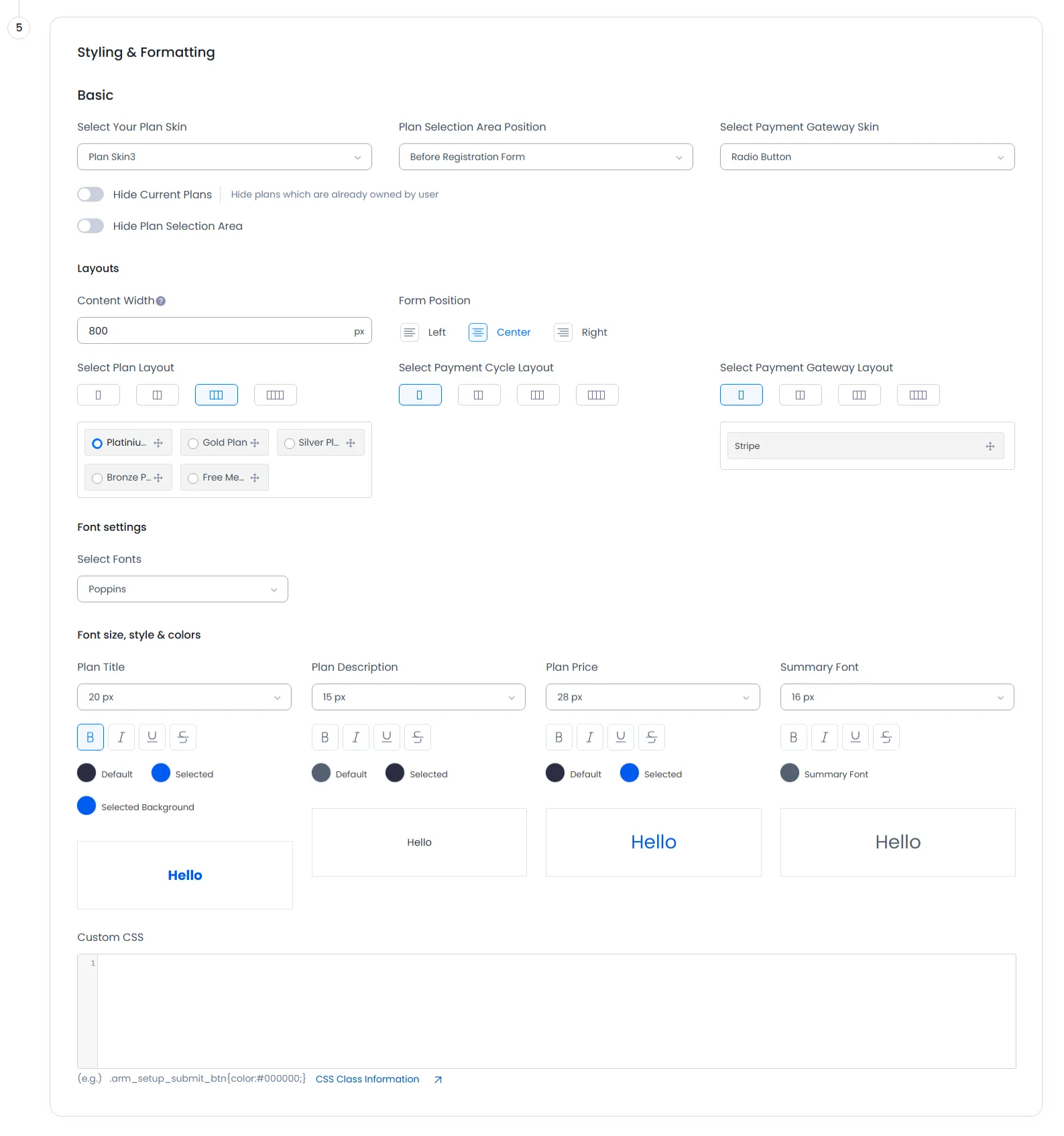 ARMember Payment Mode