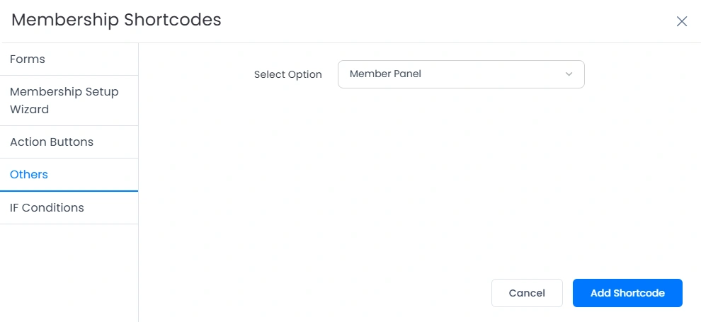 ARMember Membership Shortcode Blocks