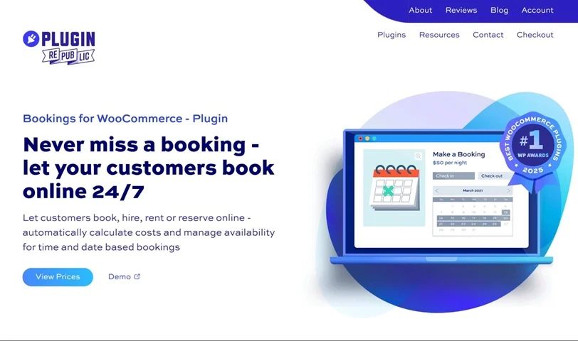 bookings for woocommerce