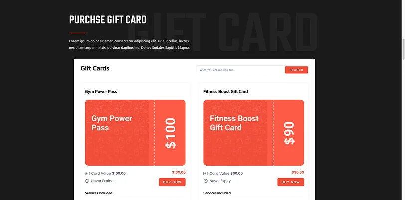 gift cards