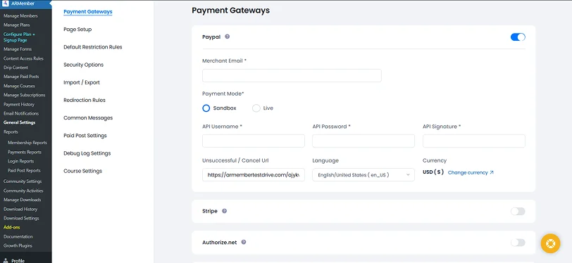 payment gateways