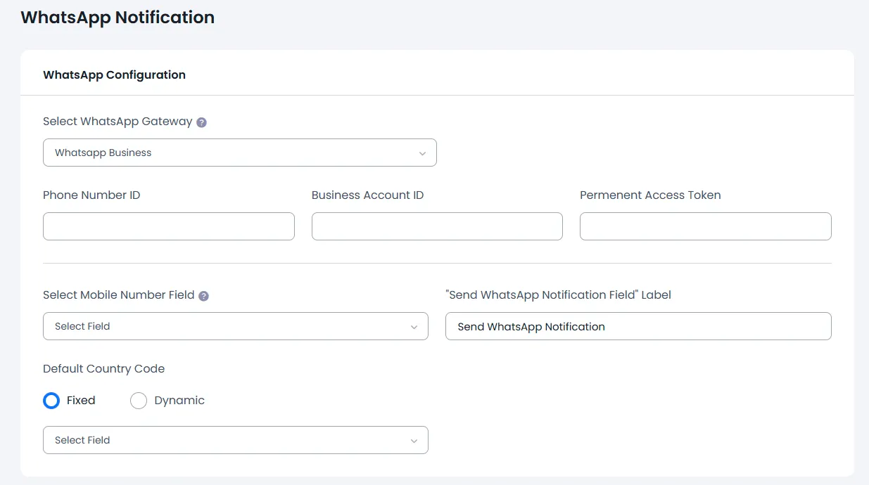 ARMember WhatsApp Notification Addon Configuration