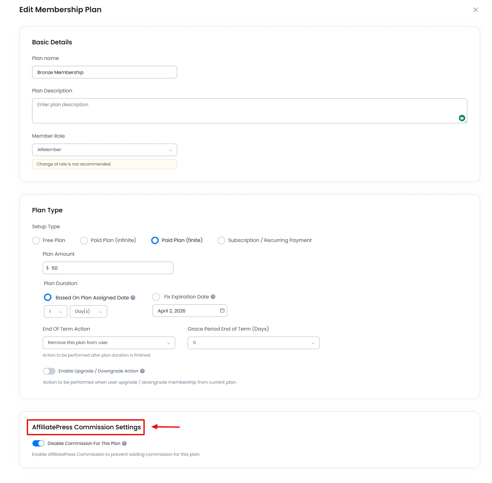 affiliate-armember-integration
