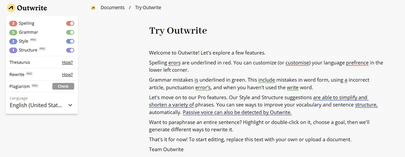 Outwrite