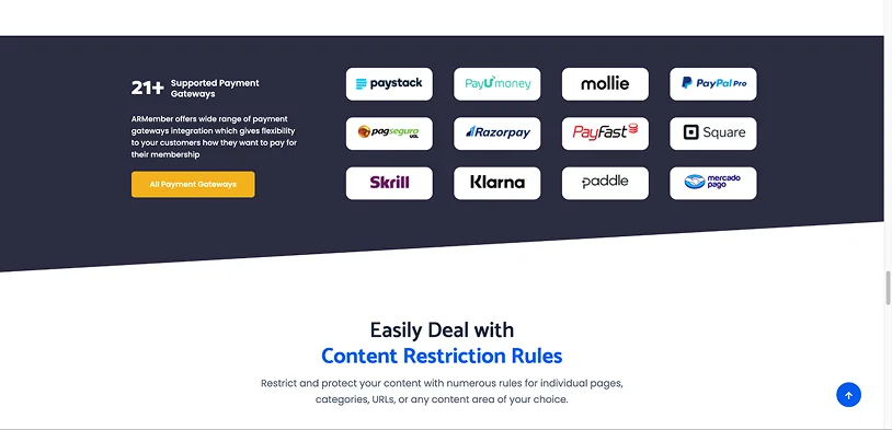 ARMember payment gateway