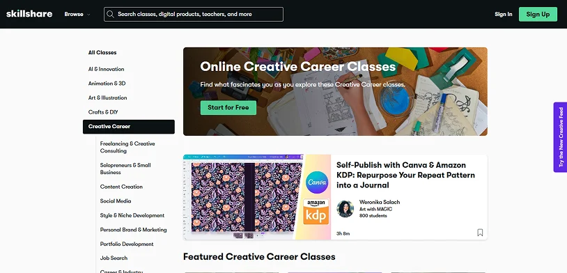 skillshare online courses