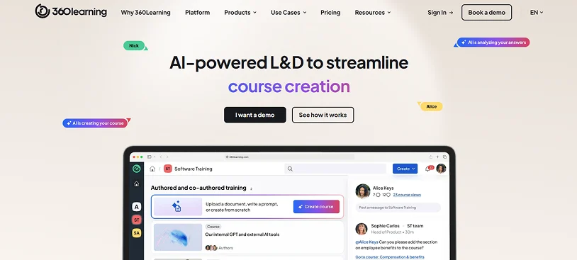 360learning platform