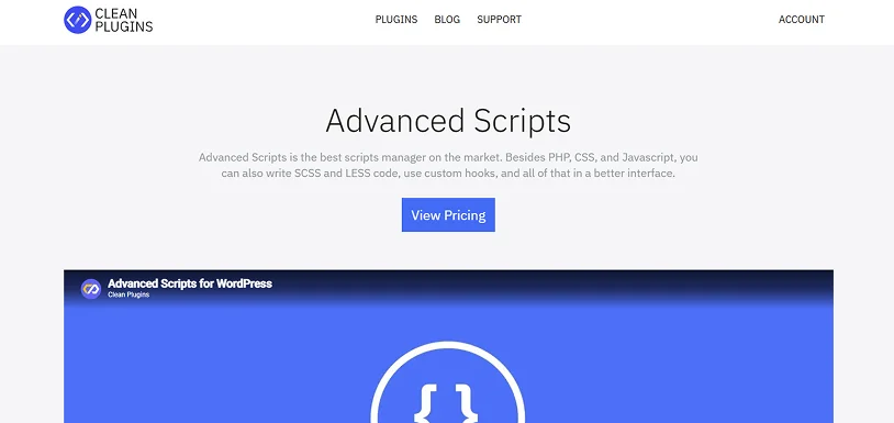 advanced scripts