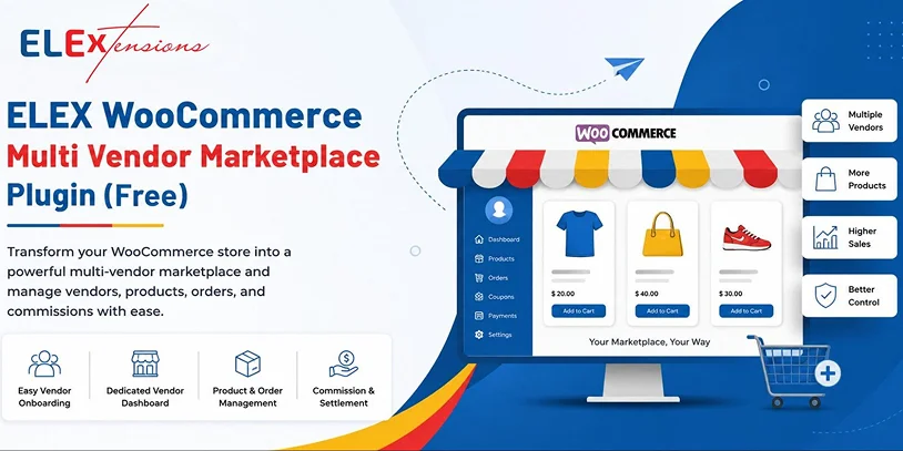 elex woocommerce multi vendor marketplace plugin