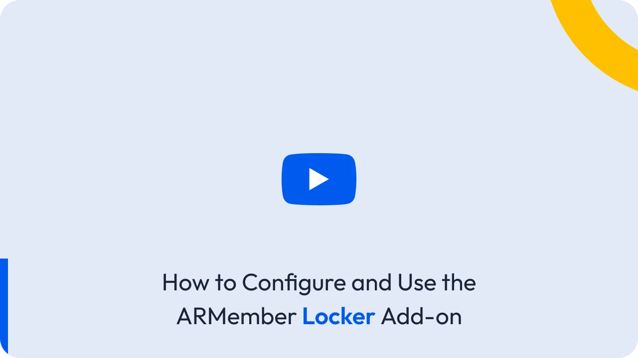 Locker Addon