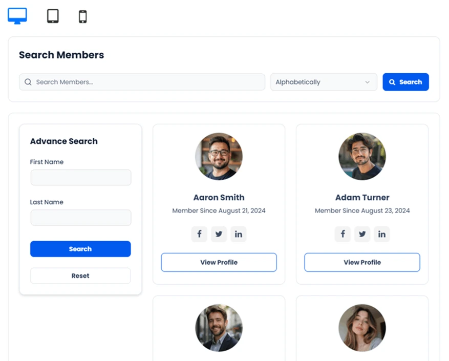 ARMember Directory Preview Template 7