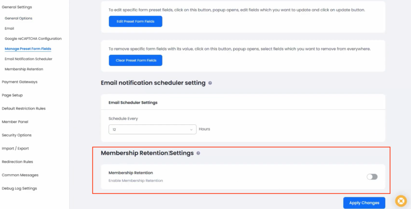 enable membership retention