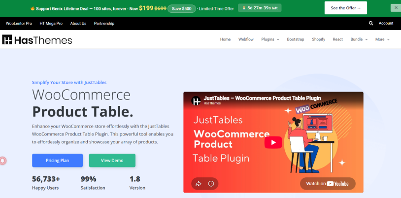 justtables