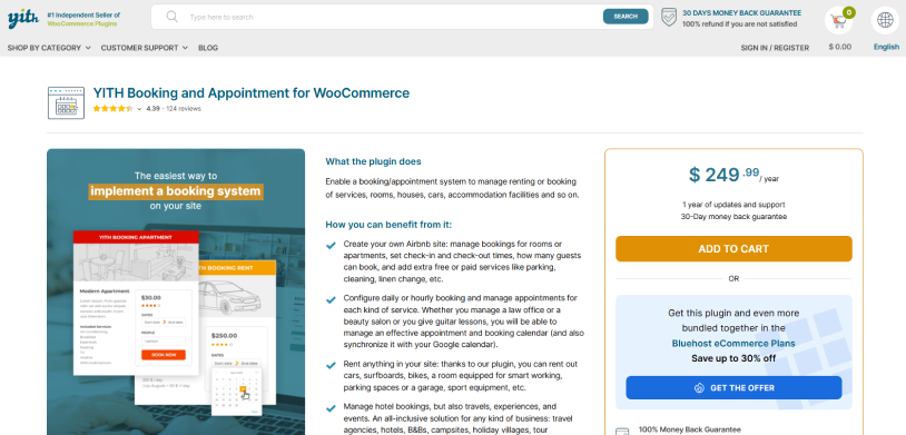 yith booking appointment for woocommerce