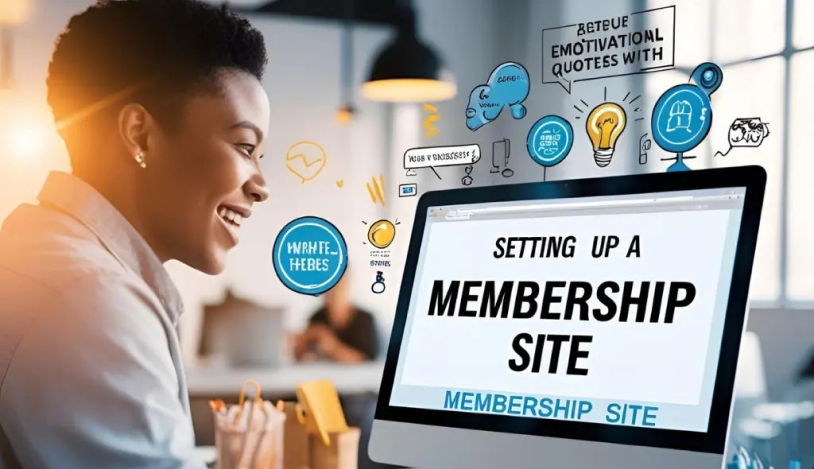 membership site drip content